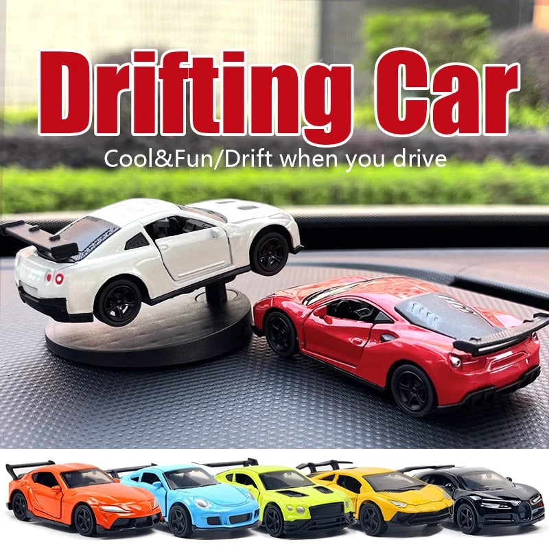 Car Dashboard Toy – Spinning Drift Car Model 🚗💨