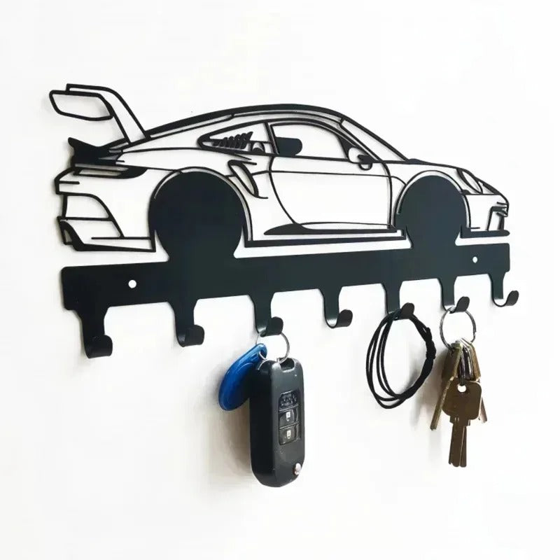 Industrial Style Metal Car Key Holder
