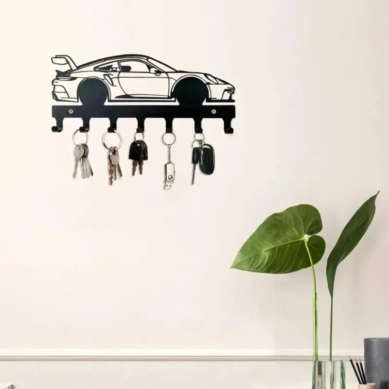 Industrial Style Metal Car Key Holder