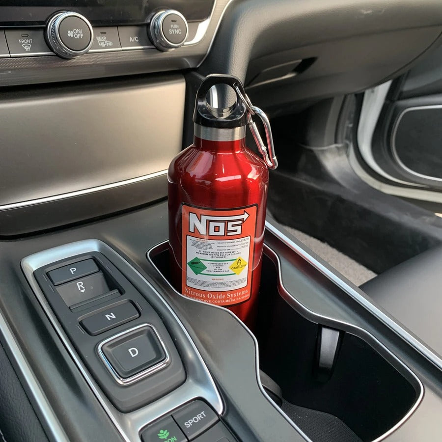 NOS Nitrogen Cylinder Stainless Steel Travel Bottle – 500ml Vacuum Insulated Car Cup